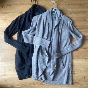 Barefoot Dreams Cozy Chic Lite Circle Classic Cardigans Set of 2 Size XS